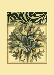 Small Paneled Rosette II