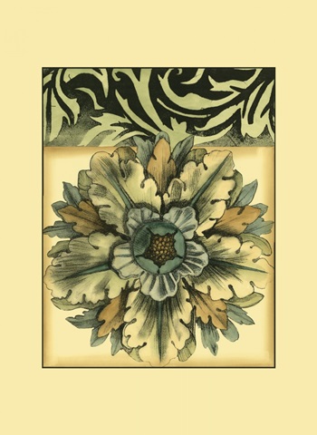 Small Paneled Rosette II