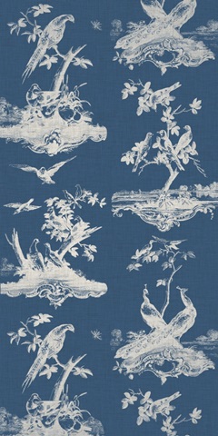 Toile in Indigo