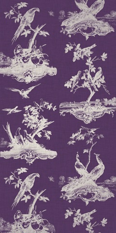 Toile in Plum