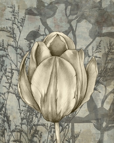 Tulip and Wildflowers I