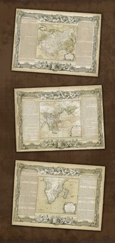 Weathered Maps I