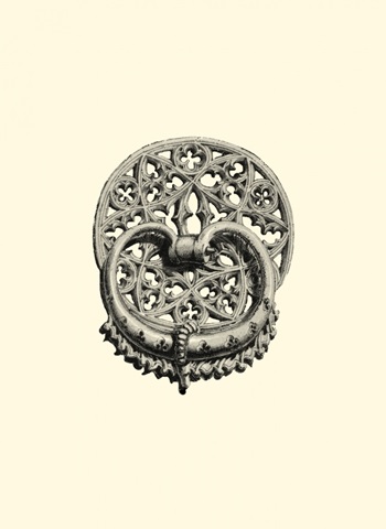 Wrought Iron Door Knocker III