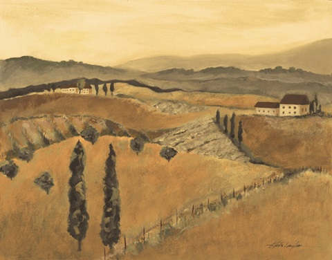 Golden Tuscany Afternoon I
