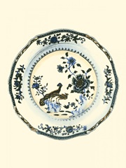 Blue and White Porcelain Plate IV