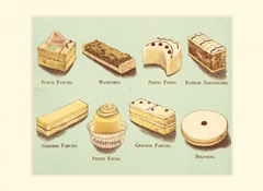 Fanciful Cakes and Tarts I