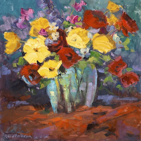 Floral Kaleidoscope I