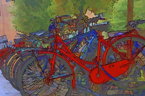 Colorful Bicycles II