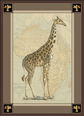 Giraffe with Border II