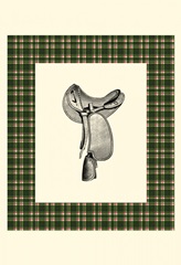 Saddle and Plaid I