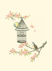 Small Birds on a Branch II