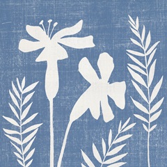 Small Blue Linen II