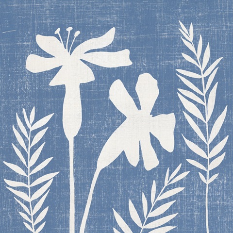 Small Blue Linen II