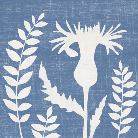 Small Blue Linen III