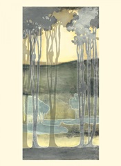Small Nouveau Landscape II