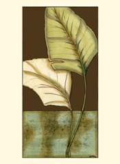 Small Palm Leaf Arabesque I