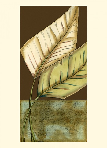 Small Palm Leaf Arabesque II