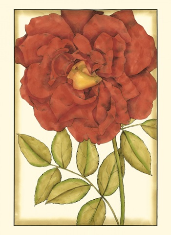 Small Ruby Blooms IV