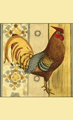 Mini Barnyard Roosters I