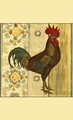 Mini Barnyard Roosters III