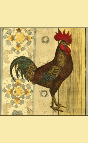 Mini Barnyard Roosters III