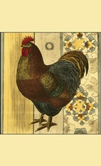 Mini Barnyard Roosters IV