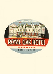 Vintage Travel Label I