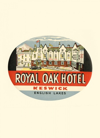 Vintage Travel Label I