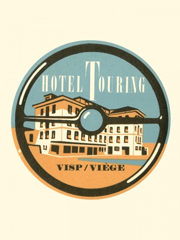 Vintage Travel Label IV
