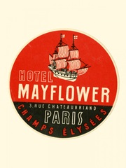 Vintage Travel Label VII