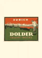 Vintage Travel Label VIII