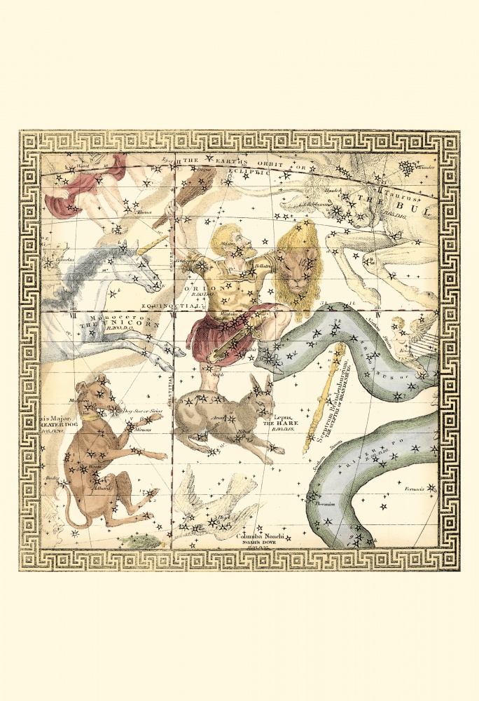 Zodiac Chart IV (#2696922) - The World Art Group