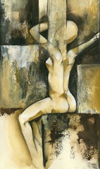 Contemporary Seated Nude II