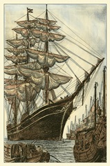 Printed Majestic Ship II