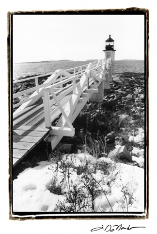 Snow at Marshall Point