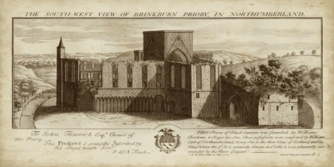 View of Brinkburn Priory