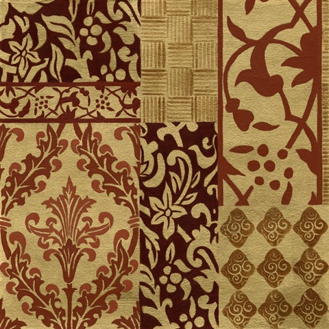 Henna Patterns on Gold II