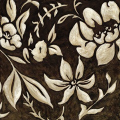 Coffee and Cream Brocade II