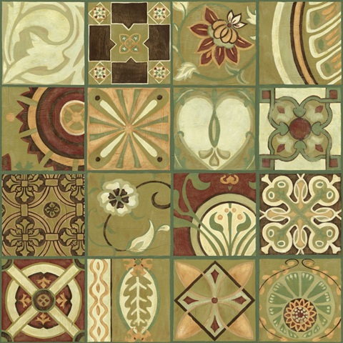 Pistachio Patchwork II