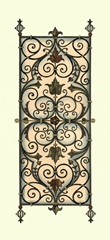 Printed Wrought Iron Panels I
