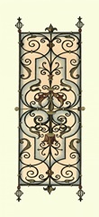 Printed Wrought Iron Panels II