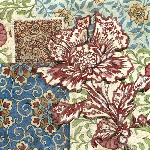 Raspberry Chintz III