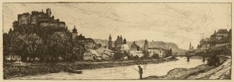 Salzburg Riverbank