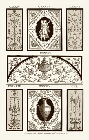 Sepia Pergolesi Panel I