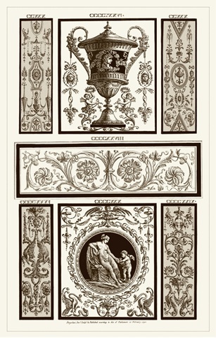 Sepia Pergolesi Panel II