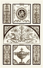 Sepia Pergolesi Panel III
