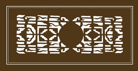 Shoji Screen in Brown I