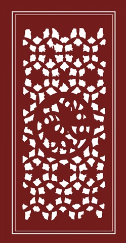 Shoji Screen in Cinnabar II