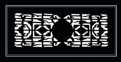 Shoji Screen in Ebony I