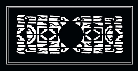 Shoji Screen in Ebony I
